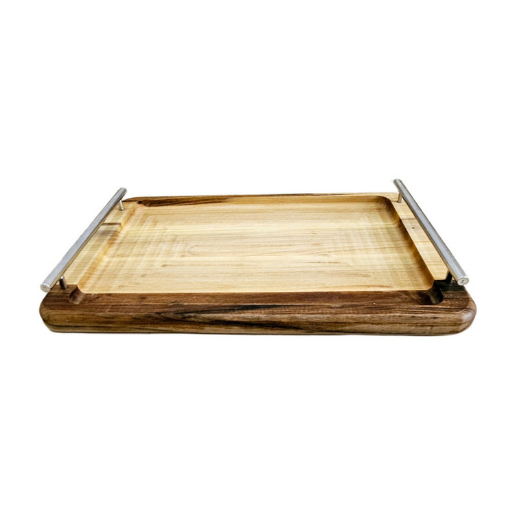 سینی دسته دار مدل باران سایز 40×23 سانتیمتر